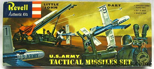 Revell 1/40 Tactical Missiles Dart and Little John 'S' Issue, H1812-98 plastic model kit